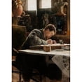 thumbnail image 3 of Ivar Nyberg 18x24 Black Modern Framed Museum Art Print Titled - An Artist Drawing. Victor Andren (1884), 3 of 5