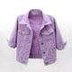 thumbnail image 2 of Chaqueta vaquera corta ligera con mangas 3/4 para mujer, 2 of 4