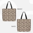 thumbnail image 2 of Balery Raccoon Bolsa de Mano para Mujeres con Cremallera, Bolsa de Gimnasio con Compartimentos, Bolsa para Laptop, Bolsa para Trabajo, 2 of 7