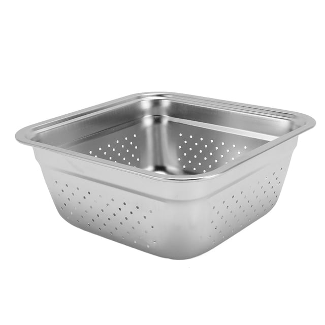 CANASTA DE PARRILL DE FREIDORA, CANASTA DE PARRILL DE ACERO Resistente inoxidable Al Calor Sin Estibo para Las Carnes para Carnes