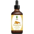 thumbnail image 3 of SVA Turmeric Essential Oil – 4 Fl Oz – 100% Natural Turmeric Oil - for Diffuser, Hair Care, Face, Skin Care, Aromatherapy, Scalp and Body Massage, Soap and Candle Making – with Dropper, 3 of 9