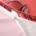 thumbnail image 4 of Castle Fairy Luxe Perfume Print Bedding,Glitter Heels Pattern Duvet Cover Full,Rose Gold,Pink Reversible,1 Duvet Cover and 2 Pillowcases, 4 of 6