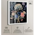 thumbnail image 2 of Moody Artichoke I Shadowbox Print Gothic Wall Decor by Art Remedy, White Frame, 36 x 45, 2 of 7