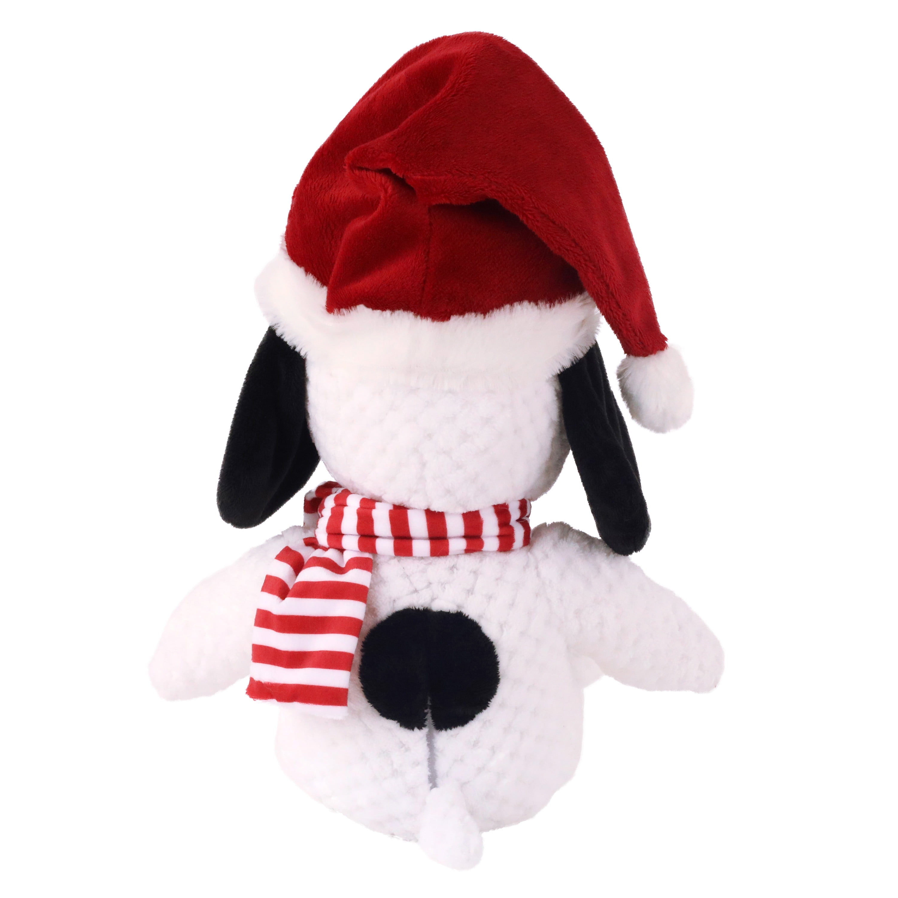9.06 in. Animated Plush LightShow Snoopy with Present 15251 - The