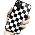 thumbnail image 7 of Checkerboard Phone Case Compatible with iPhone Grid Lattice Plaid Tartan Damier Chessboard Checker Flag Cover (iPhone 7 Plus/8 Plus, 4), 7 of 7