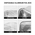 thumbnail image 3 of LEEYNEER Poêle à Barbecue Jetable avec Couvercles pour Rangement en Aluminium 20 Pcs, 3 of 11