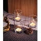 thumbnail image 5 of Set de 36 Portavelas de Vidrio, Vasos para Velas de Vidrio Transparente, Portavelas a Granel para Centros de Mesa de Boda, Decoración de Mesa del Hogar, 5 of 9