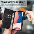 thumbnail image 6 of Case for Samsung Galaxy S20 FE/S20 Lite PU Leather Wallet Case Cover,Samsung Galaxy S20 FE Flip Folio Case with Card Holders,Magnetic Phone Case Compatible with Samsung Galaxy S20 Lite,Black, 6 of 11