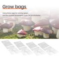 thumbnail image 4 of 50 piezas de bolsas de cultivo de hongos DENGXMXG PVC transparentes de sustrato alta temperatura sellables, 4 of 5