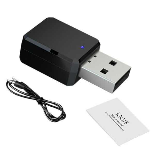 Adaptateur Bluetooth 5.1 USB Sans Fil – Récepteur Audio Ultra Rapide Pour PC Windows 7/8/10/11 Et Linux, Plug & Play Sans Pilote
