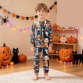 thumbnail image 2 of Leey-World Toddler Girl Halloween Pajamas Toddler Kids Pajamas Set Long Sleeve Boys & Girls 2-Piece Snug Fit PJs, Cozy All-Season Sleepwear, 2 of 9