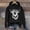 #001-Black, variant on Hoodies for Women Cute Highland Cow Printed Funny Graphic Long Sleeve Sweatshirt Plus Size Cowgirl Y2K Clothes