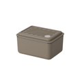 thumbnail image 2 of Caja de Almuerzo de Acero Inoxidable, Contenedor de Alimentos con Sello Antifugas, Bento Box con Diseño Seguro para Microondas, 13.5 x 10 x 6.5 cm para Picnics y Almuerzos de Trabajo., 2 of 6
