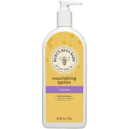 Burt's Bees Baby Bee Nourishing Calming Lotion 12 oz (Pack of 6)
