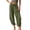 Army Green16, variant on Sweatpants Women Solid Drawstring Ruched Harem Pants, Casual Elastic High Waist Loose Lantern Pants, Adjustable Cinched Ankle Trousers Jeans for Women