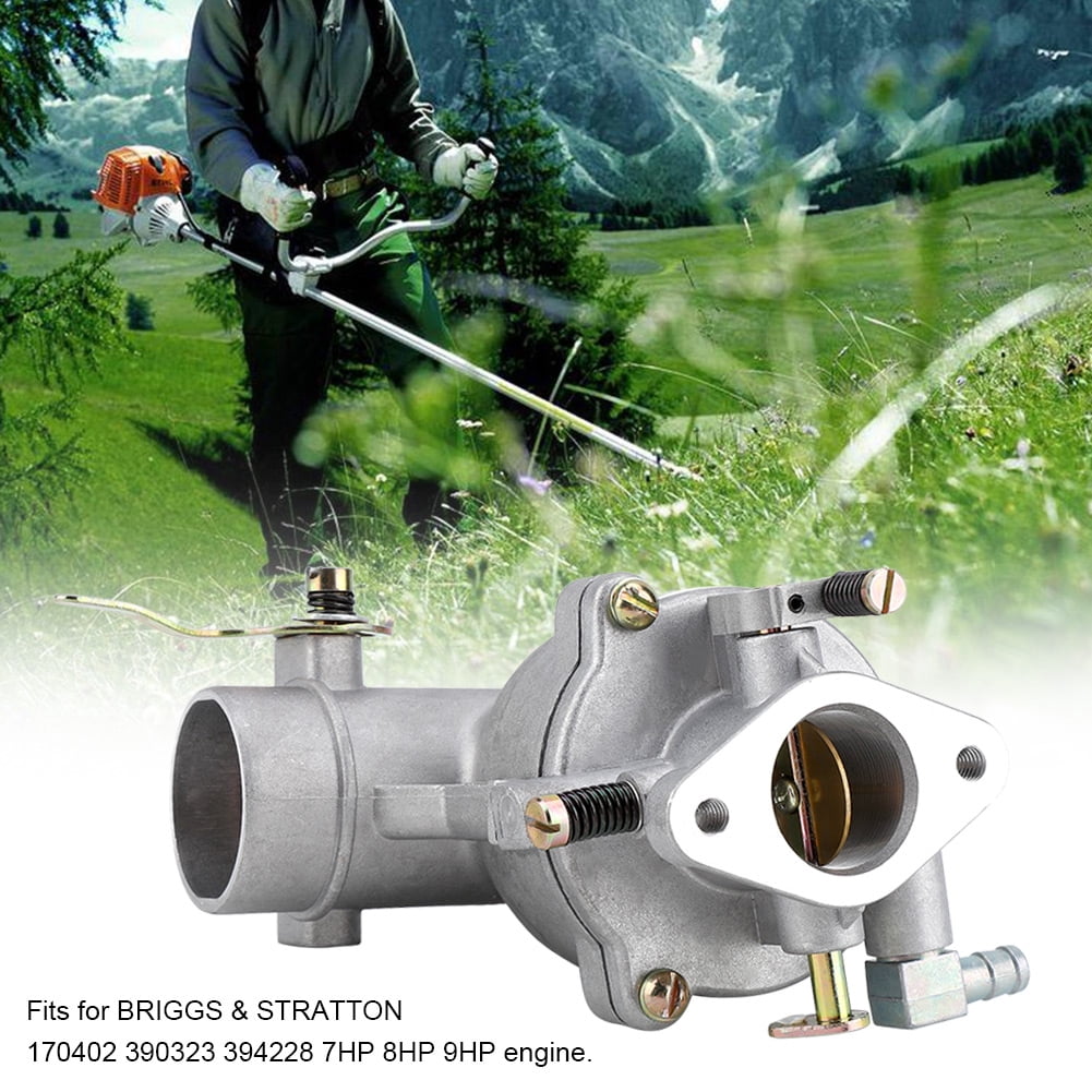 BIMZUC Carburetor Carb Replacement for BRIGGS & STRATTON 170402 390323 394228 7HP 8HP 9HP Engine, Durable Metal Lawn Mower Parts - 5.51 x 5.51 x 3.94 inches / 14 x 14 x 10 cm