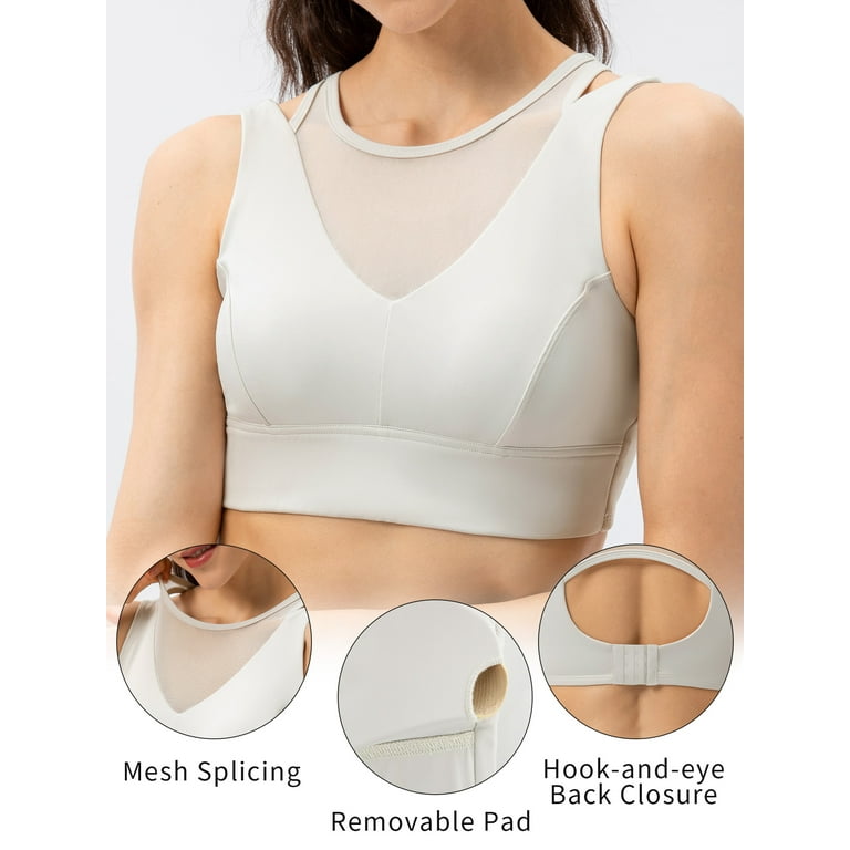 Walmeck Women's underwear,Mesh Insert Women Workout Casual Vest