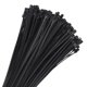 thumbnail image 1 of 1000 piezas de 3 pulgadas 11 lbs bridas de cable autolock pequeñas de nylon para gestión de cables, negras, 1 of 6