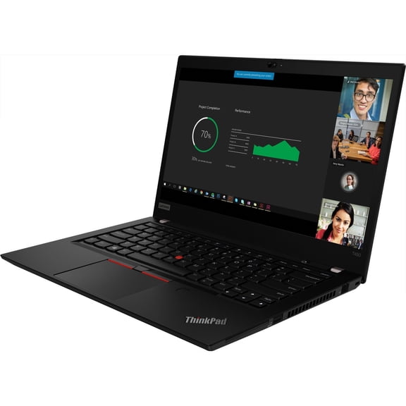 Lenovo ThinkPad 14" Full HD Laptop, Intel Core i5 i5-8365U, 8GB RAM, 256GB SSD, Windows 10 Pro, Black, 20N2003NUS