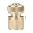 thumbnail image 2 of Conector de manguera de jardín, manguera de conexión rápida de 1/2Adaptador de manguera Conector rápido de manguera Estética elegante, 2 of 8