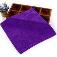 thumbnail image 1 of Zhuge Toalla de fibra ultrafina para cabello seco. Multiusos: ideal para baño, fitness, ducha, deportes, etc., ideal para diversas situaciones. 30 x 30 cm (morado uva)., 1 of 5
