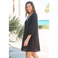 thumbnail image 3 of Woman Within Women's Plus Size Crochet Dress Cover-Up, 3 of 4