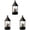 A*3, variant on BinKFF Halloween Lanterns Decoration 5.1" Height Retro Hanging Lamp Graveyard Flameless Candle Holder with Transparent Plastic Lantern Gift for Home Halloween Party Supplies