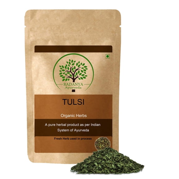 RADANYA Ayurveda Tulsi Original Detox Tea Calming Tea relieves Anxiety Stress 100 Gm