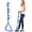 Blue, variant on 42 Inch Leg Lifter - Leg Lifter Strap Rigid with Multi Loops - Leg Lifter After Hip Replacement,Leg Lifter for After Knee Surgery,Leg Lifters Getting Legs in and Out of Bed,Car,Couch,Wheelchair