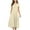 Beige, variant on Abcnature Womens Maxi Dress, Women Solid Short Sleeve Round Neck Pleated Slim Ladies Vintage A-Line Dress Plus Size Summer Casual Long Dresses Beach Party Dress Wine XXL