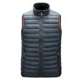 thumbnail image 1 of Chaleco de hombre Chaqueta de algodón con cuello levantado Chaqueta Chaleco delgado Ropa de hombre Pompotops oipoqjl21054, 1 of 3