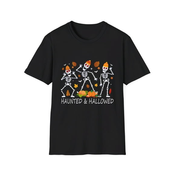 Haunted & Hallowed Halloween Skeletons T-Shirt