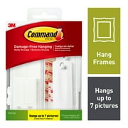 Command Picture Hanging Variety Kit, 24 pieces, Hangs up to 7 pictures