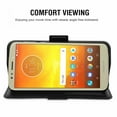 thumbnail image 3 of Case for Motorola Moto E5 Play - Mobile Phone Case with Magnetic Closure, Stand Function And Card Slot, Case Cover Protective Cover Pouch Book Folding Style-Black, 3 of 7