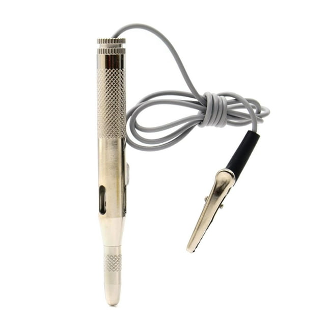 Probador de voltaje Macarena probador de circuito de luz de prueba Auto 12V 24V CC