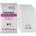 thumbnail image 2 of Kenmore Type Q HEPA Canister Vacuum Bags, 6 Pack, White, 2 of 5