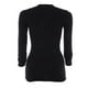 thumbnail image 2 of Playera Para Mujer K-SWISS Cuello V Manga Larga Negro Talla Ch, 2 of 4