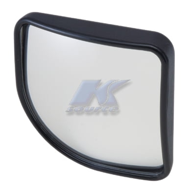 K-Source Blind Spot Mirror CW062 Sold Individually; 3-1/4 Inch x 3-1/4 Inch Wedge; Without Turn Signal Indicator; Comes With Double Sided Tape For Installation