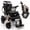 Black, variant on 330 lbs Weight Capacity, Long Battery Range, Electric Wheelchairs for Adults, US Based Premium Customer Support, Remote Controlled Lightweight Wheel Chair for Seniors, IQ-8000 by Majestic