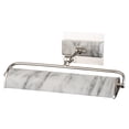thumbnail image 5 of Lucas McKearn Winchfield Medium Picture Light in Polished Nickel and White Marble, 5 of 5
