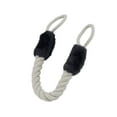 thumbnail image 1 of Manija de puerta con cuerda para tirar, puerta portátil para perros, tope de bloqueo, protección contra pellizcos de dedos negro, 1 of 9