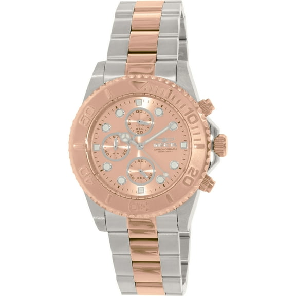 Men's 1775 Pro Diver Quartz Chronograph Rose Gold Dial Watch