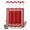 Bright Red, variant on No Hook Shower Curtain, Bluish Green Retro Greek Key Shower Curtains for Bathroom with See Through Top Window, Greece Ancient Rustic Geometric Waterproof Bath Curtain Stand Up Stall 36"x72"