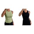 thumbnail image 1 of (2-Pack) Rinsvye Womens Tank Top Basic Solid Color Sleeveless Top Women Clothing Casual Wear Summer, 1 of 4
