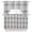 Black, variant on Swag Curtains, Teal Beige Checkered Light Filtering Kitchen Swag Valances for Windows, Summer Modern Minimalist Rod Pocket Drapes Small Window Treatment for Bathroom Bedroom Over Sink 56"Wx36"L
