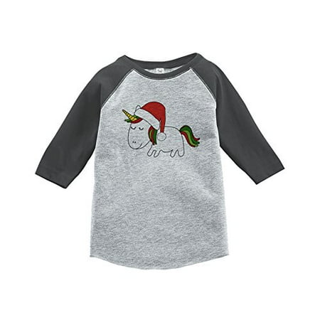 

7 ate 9 Apparel Girl s Christmas Unicorn Grey