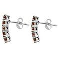 thumbnail image 5 of Hessonite Garnet - Madagascar 925 Sterling Silver Earrings Jewelry DGE1070_C E-1063, 5 of 7