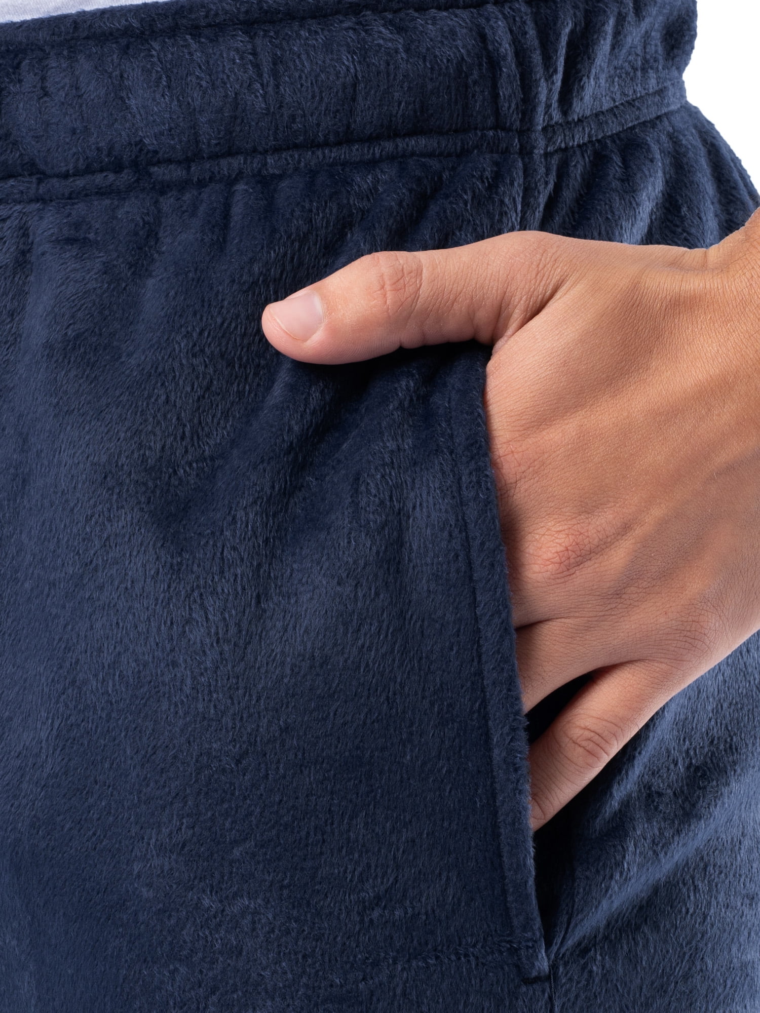 Fruit of the Loom Men's Microsueded Solid Fleece Sleep Pant, Sizes S-XL