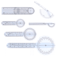thumbnail image 1 of Kit De Goniómetros De Fisioterapia Herramientas Médicas 6 pcs, 1 of 4