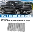 thumbnail image 3 of 10pcs 3-4 Clutch Boost Spring Replacement for 4L60E 4L65E Transmission Silver Tone, 3 of 6